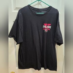 Gamecock Black Men's T-Shirt with Graphic Print, See Measurement